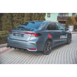 Диффузор заднего бампера на Toyota Corolla XII Sedan